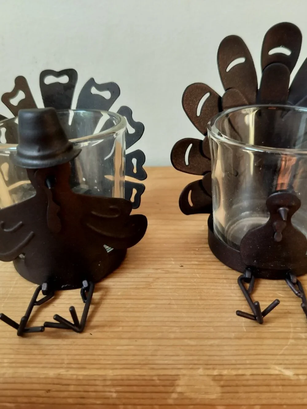 Yankee Candle Turkey Votive Pair